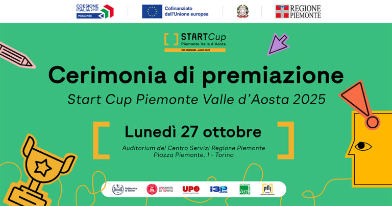 Il progetto Wharp® premiato alla Start Cup Piemonte Valle d’Aosta 2025