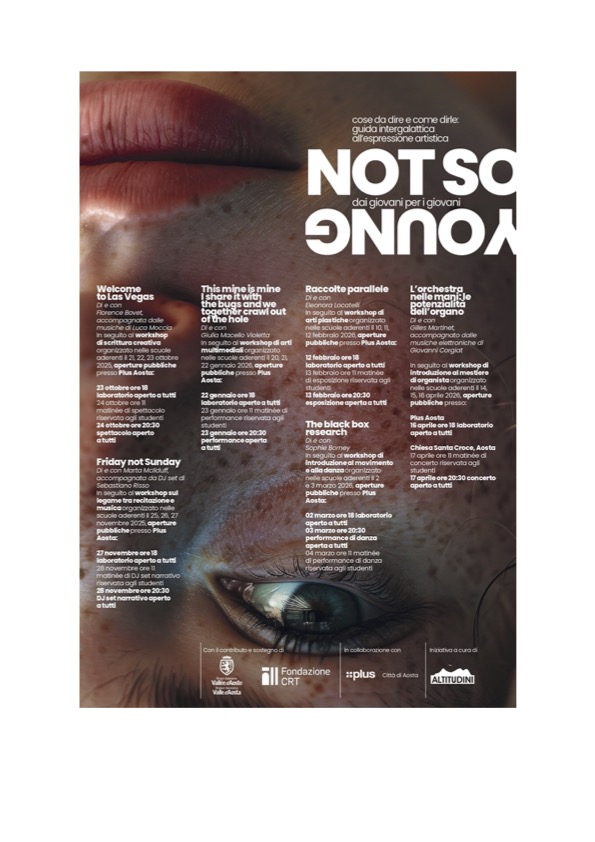 Locandina Not So Young