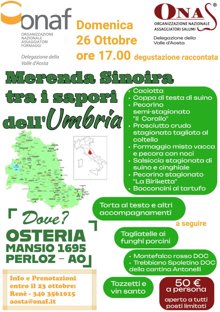 Locandina Merenda Sinoira A Perloz