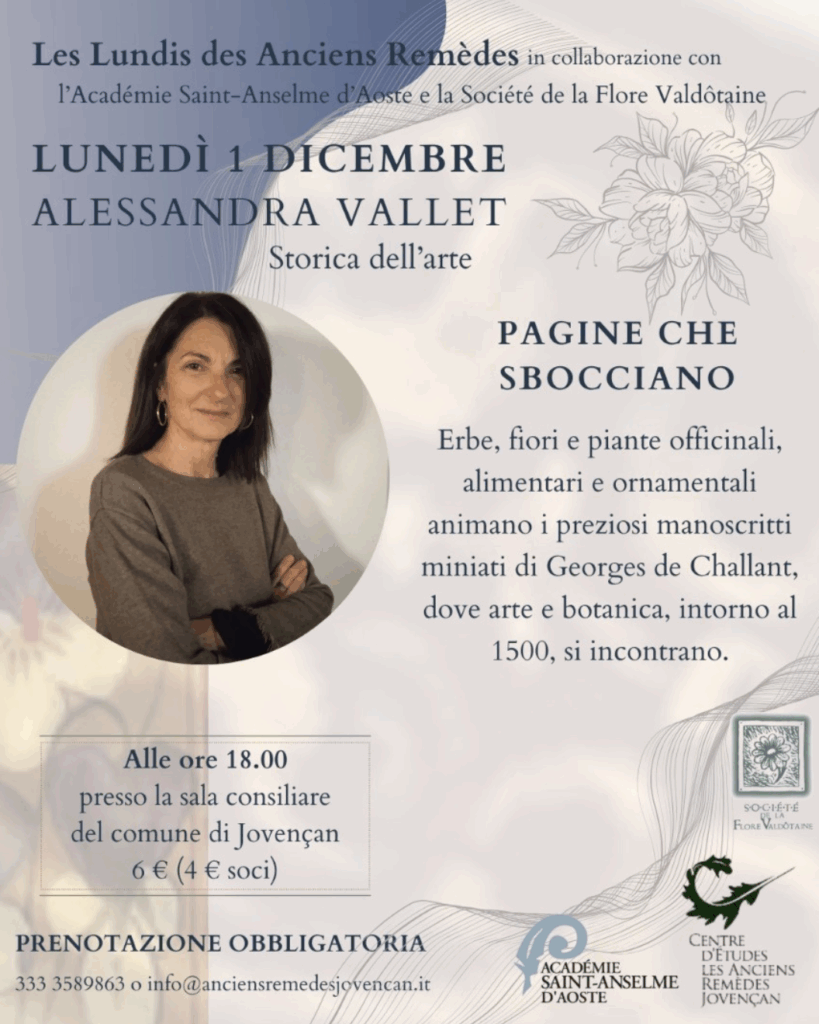Locandina Incontro Con Alessandra Vallet