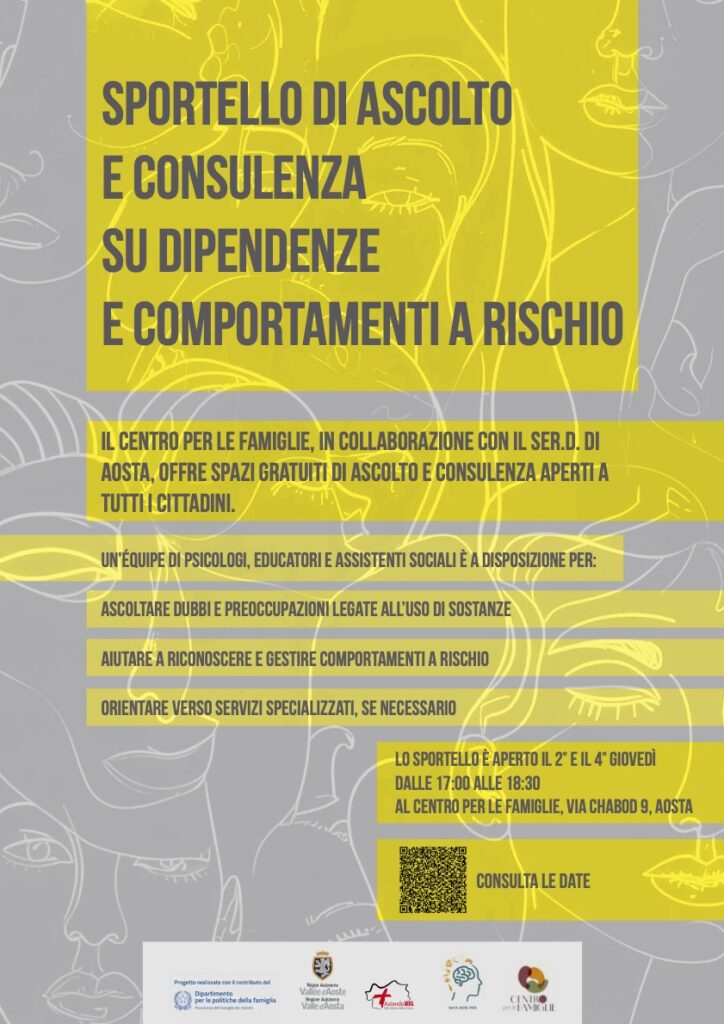 Locandina Sportello Ascolto