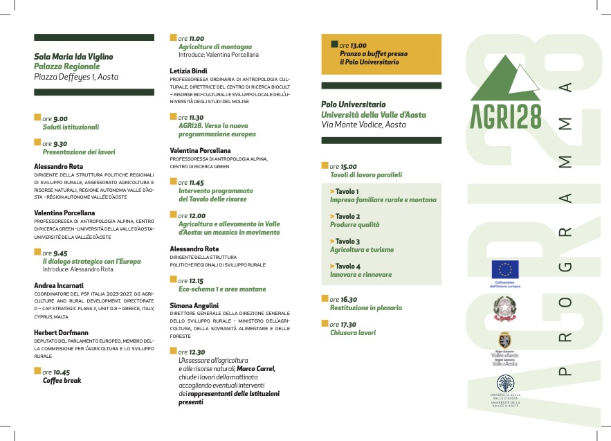 Programma Stati Generali Della Cultura Alpina 2