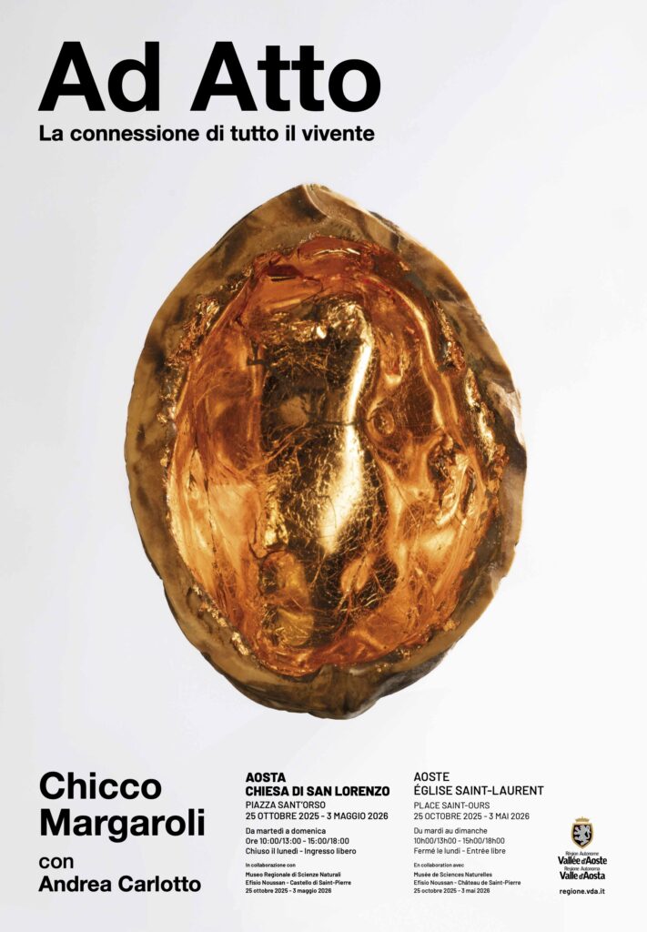 Locandina Mostra Chicco Margaroli. Ad Atto