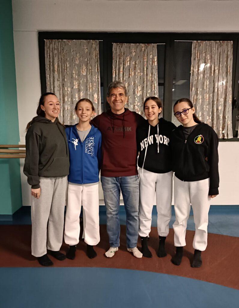2° incontro del laboratorio coreografico con il coreografo Andrea Cagnetti