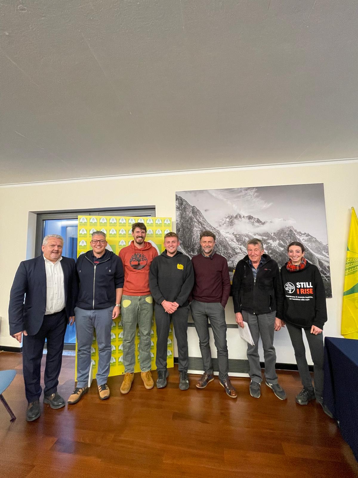 Andrea Casadei presidente dell\'Agrimercato Lo Tsaven