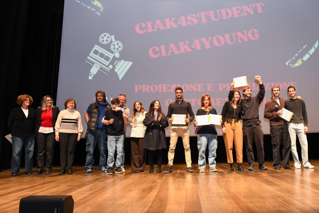 Premiazione Videocontest Ciak4student e Ciak4young 2025