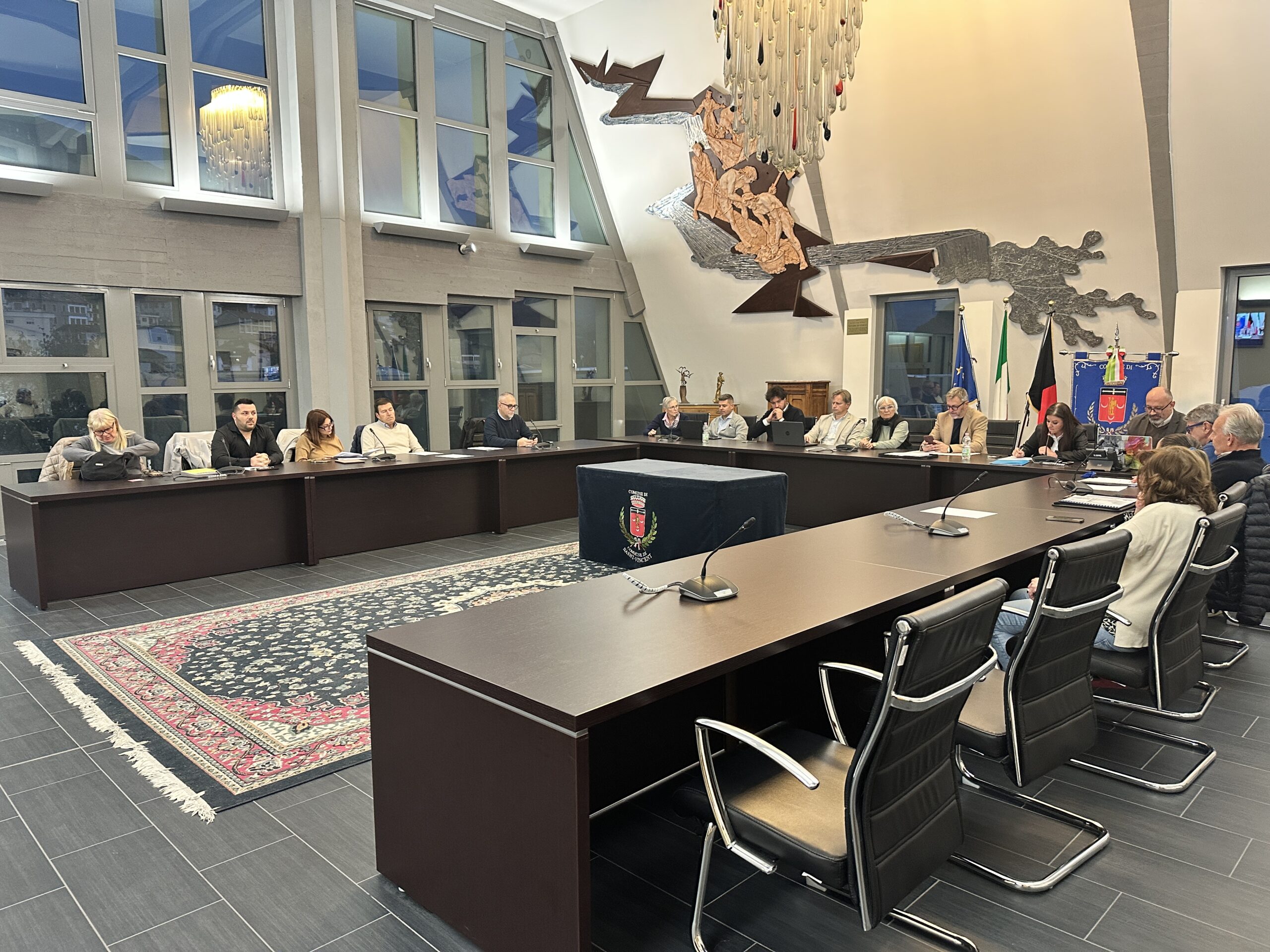 Consiglio comunale a Saint-Vincent il 4 novembre 2025