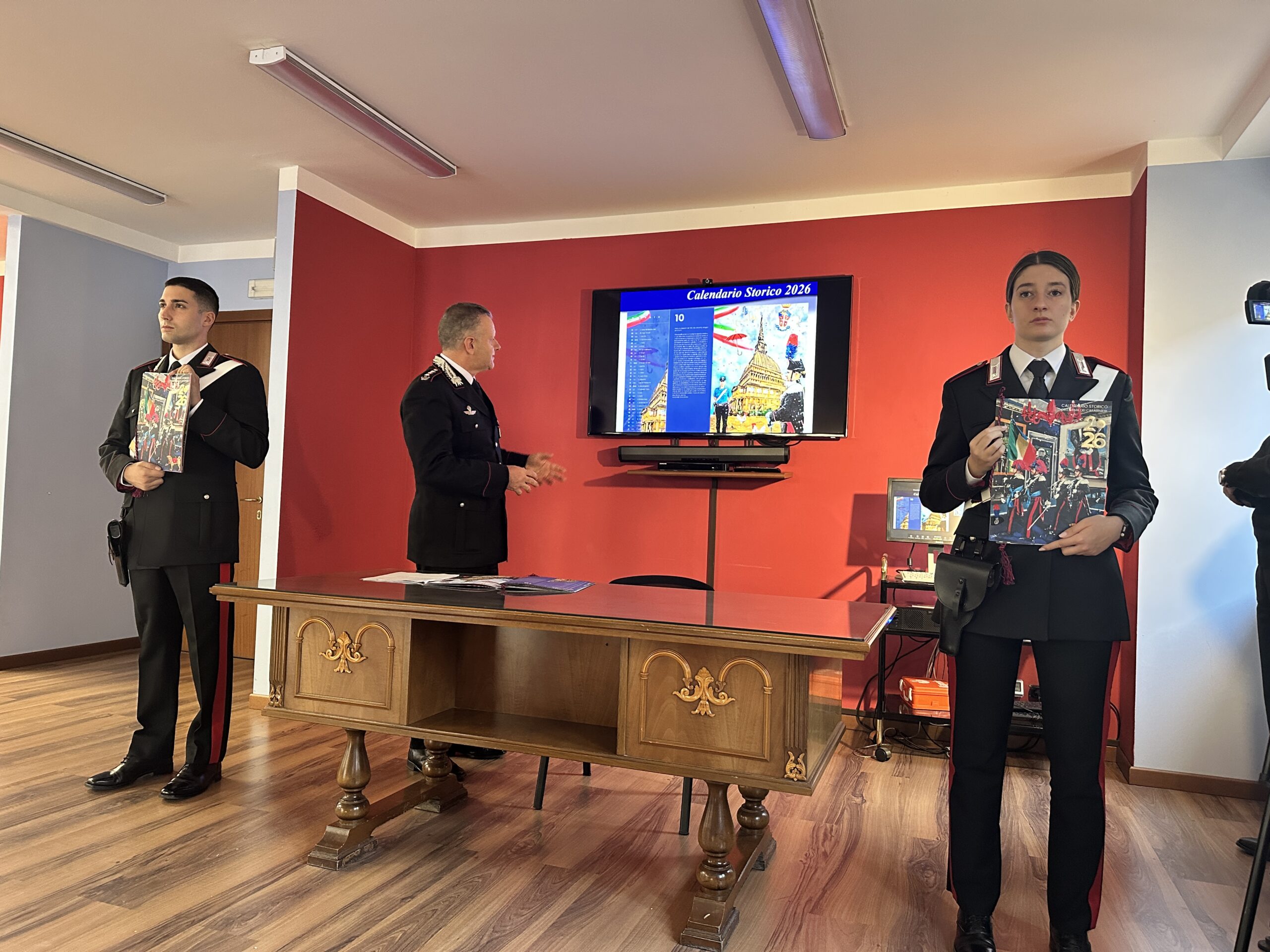 Calendario dei Carabinieri 2026