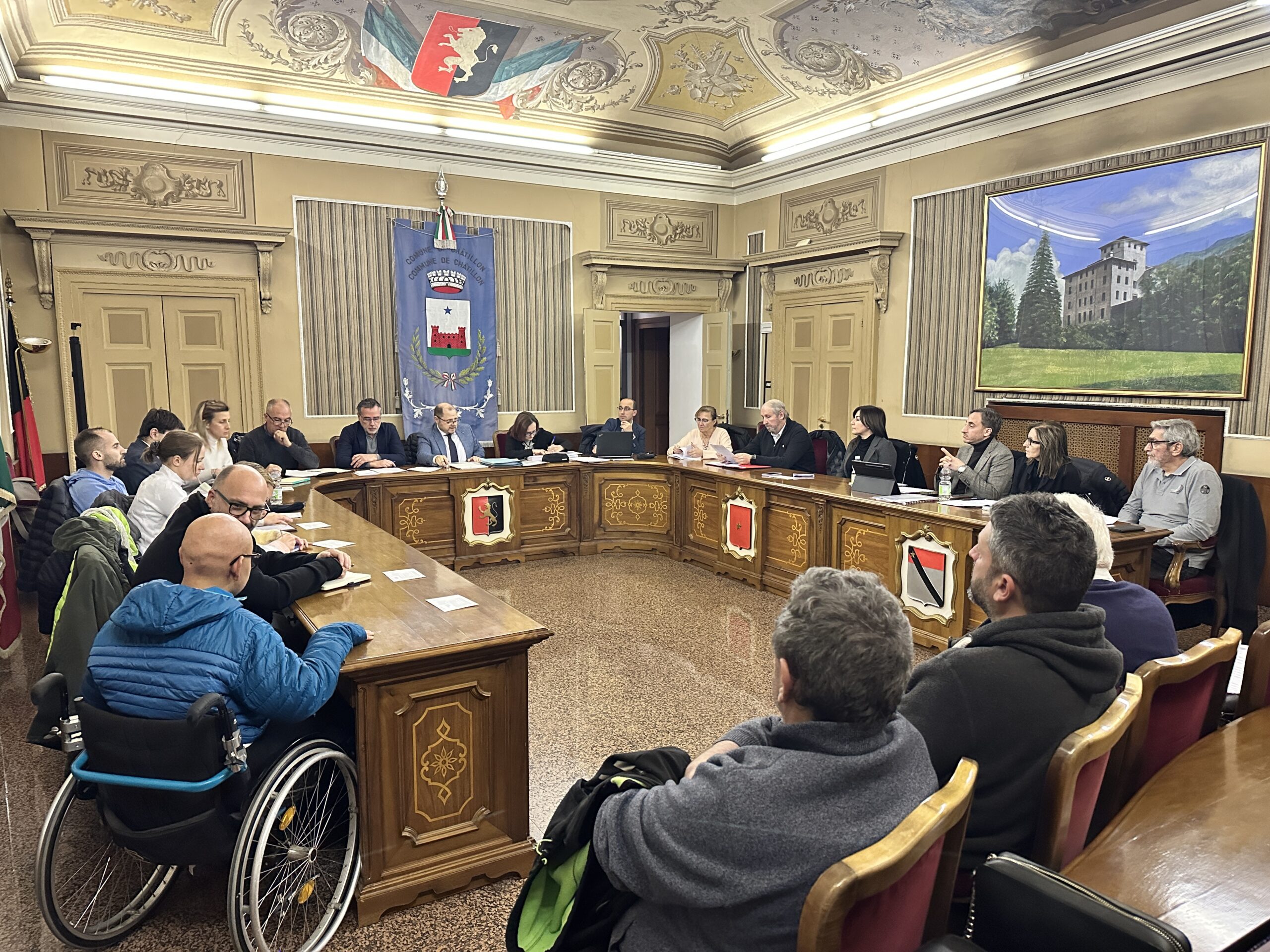 Consiglio comunale a Châtillon il 28 novembre 2024