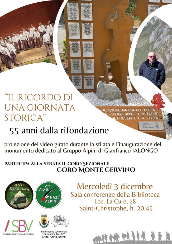 Giornata alpini a Saint Christophe 2025