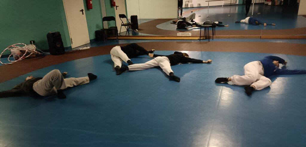2° incontro del laboratorio coreografico con il coreografo Andrea Cagnetti