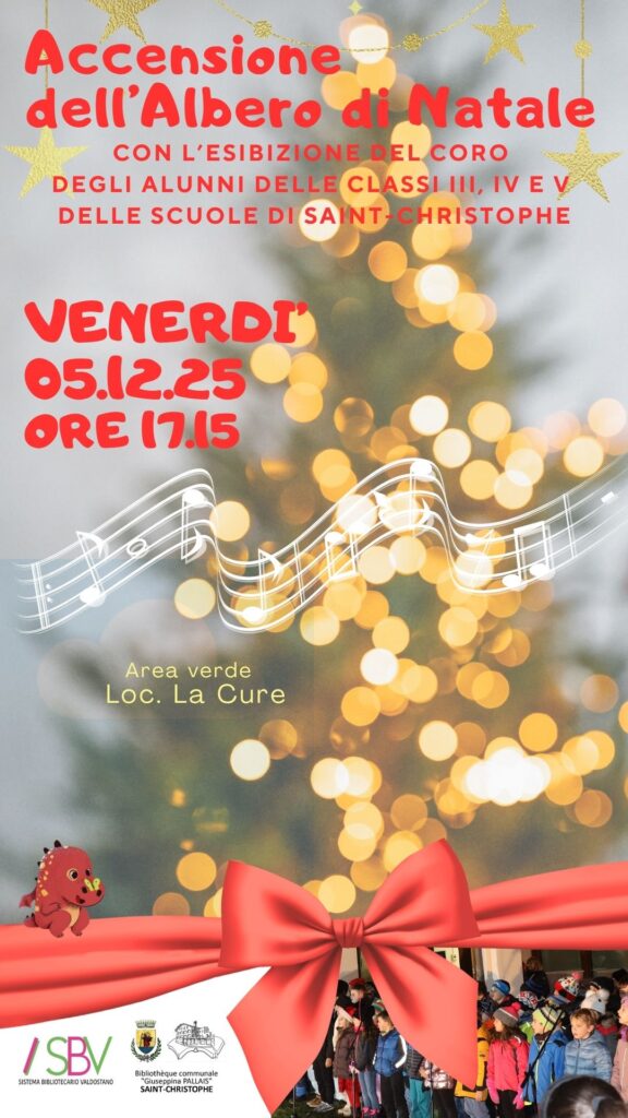 Accensione Albero 2025 Saint Christophe
