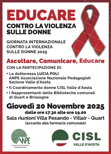 Cisl Giornata Contro Violenza Sulle Donne 2025