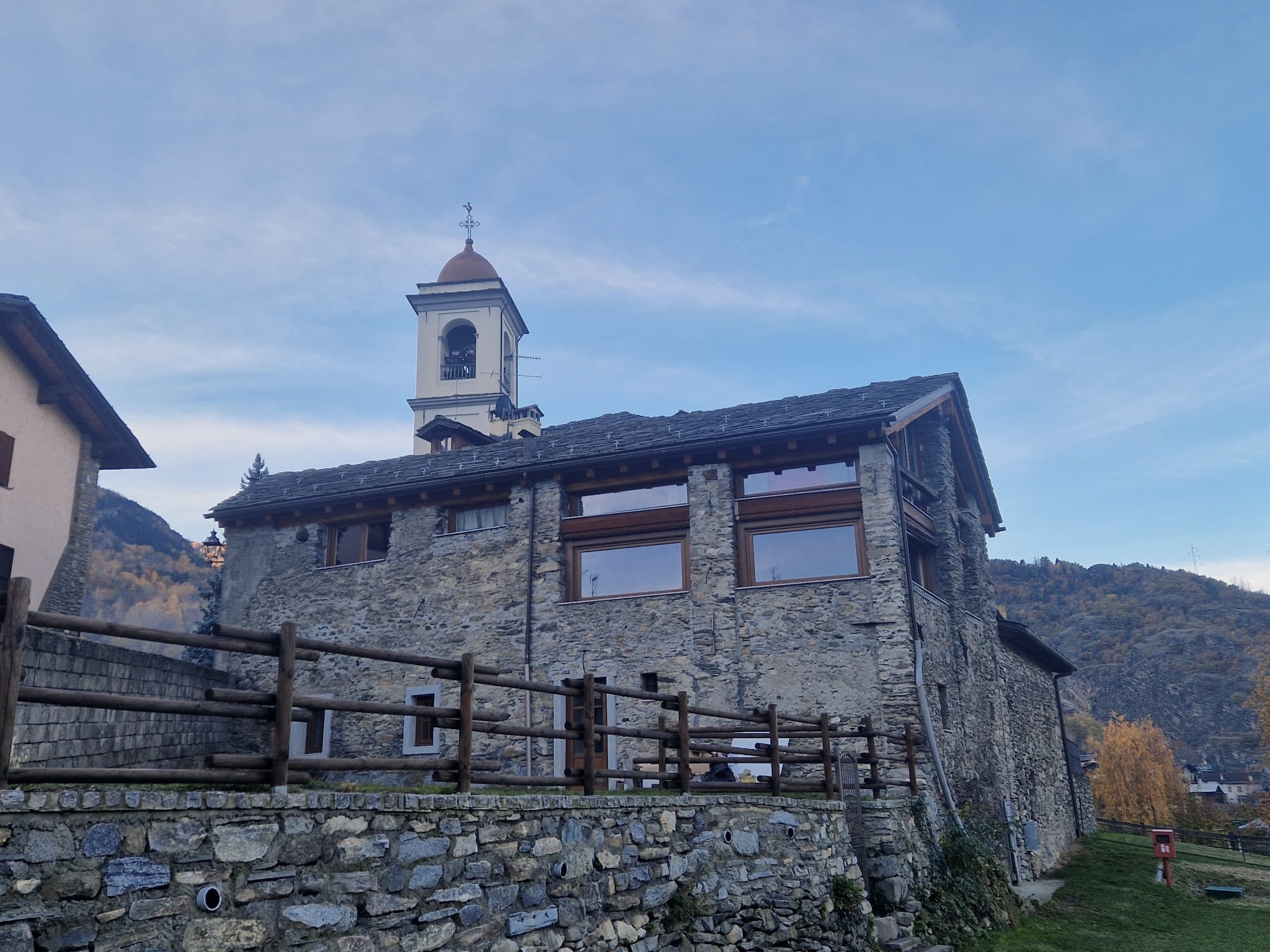 Inaugurazione della Casa dei Giovani ad Aymavilles