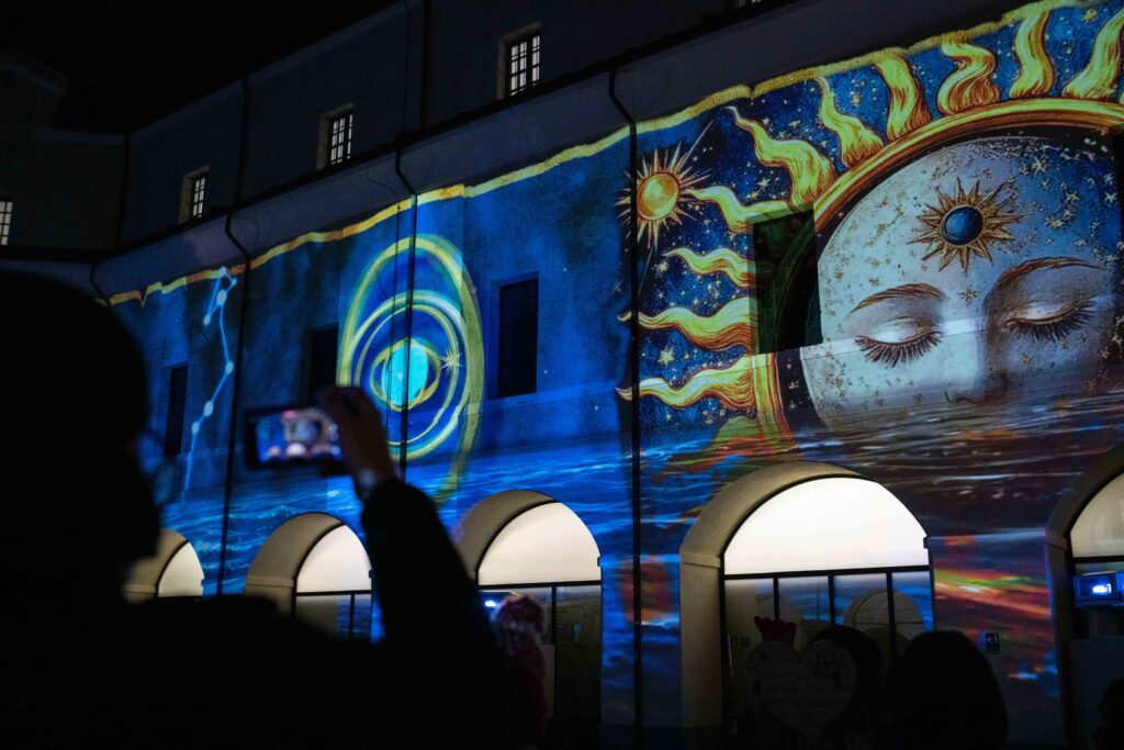 Luci di Natale al Forte di Bard