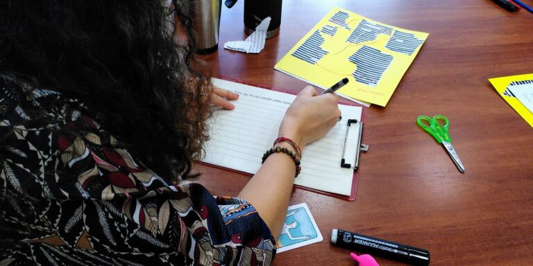Laboratori di caviardage in libreria con Giulio Gasperini