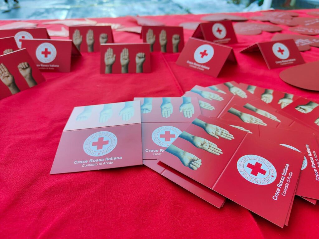 Campagna di sensibilizzazione sulla violenza di genere della croce Rossa Italiana