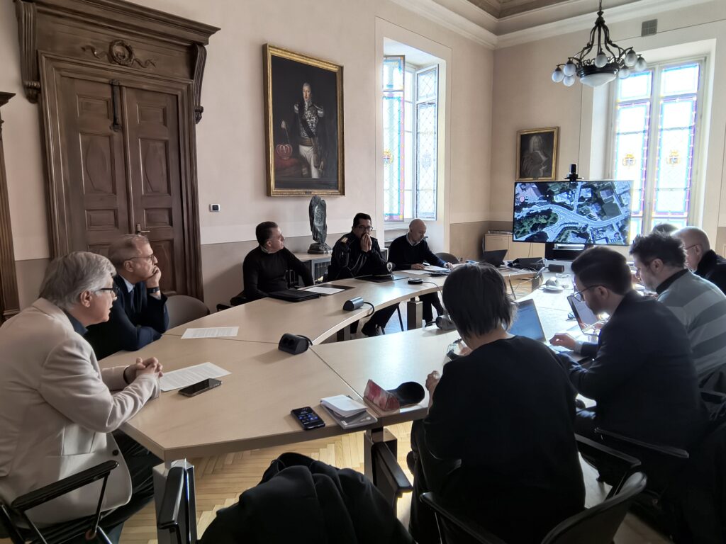 Presentazione dell’avvio dei lavori in regione Saraillon