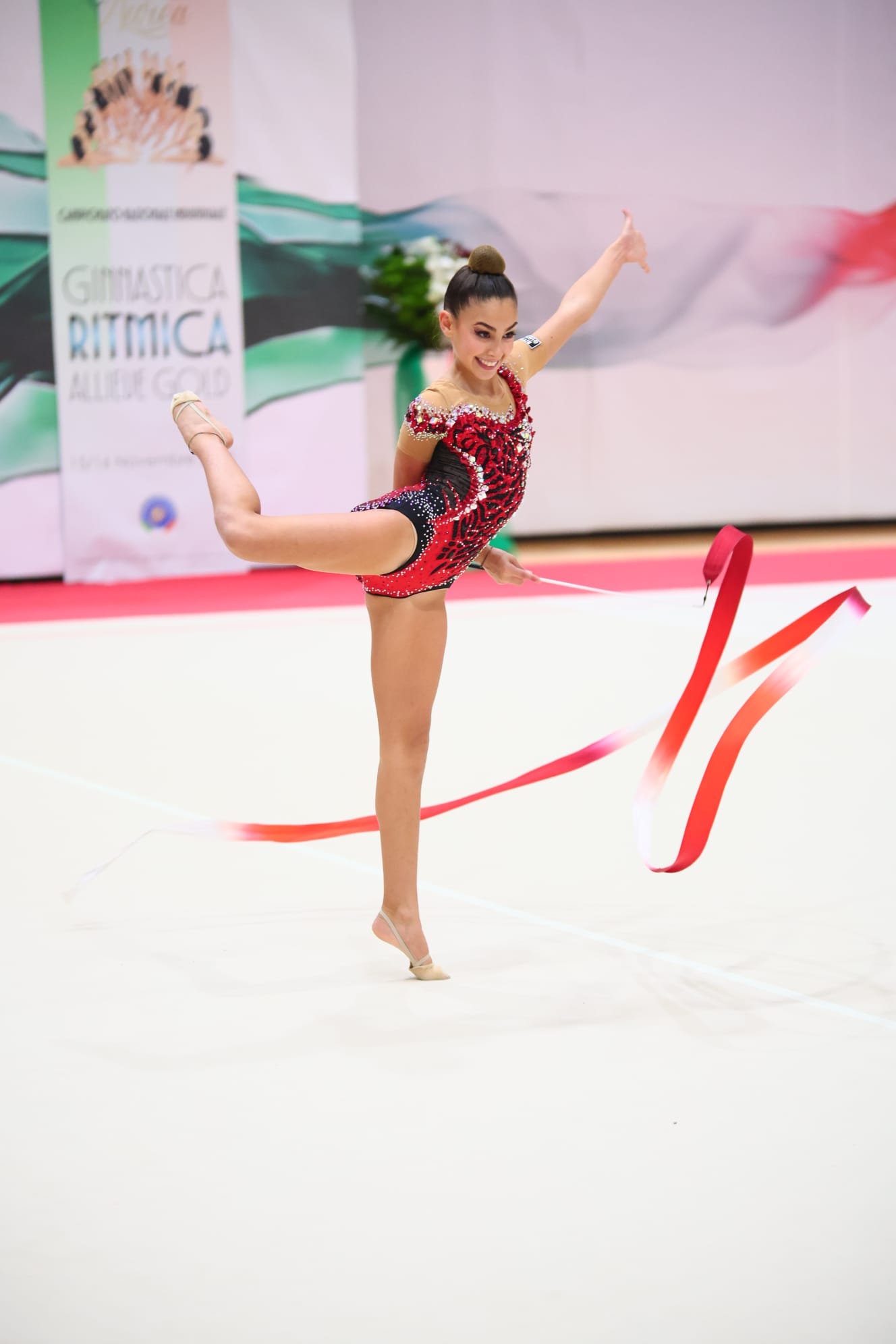 Ginnastica ritmica: Leyla Atfane sesta ai campionati nazionali individuali allieve