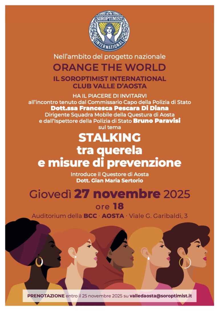 Conferenza su stalking e misure di prevenzione
