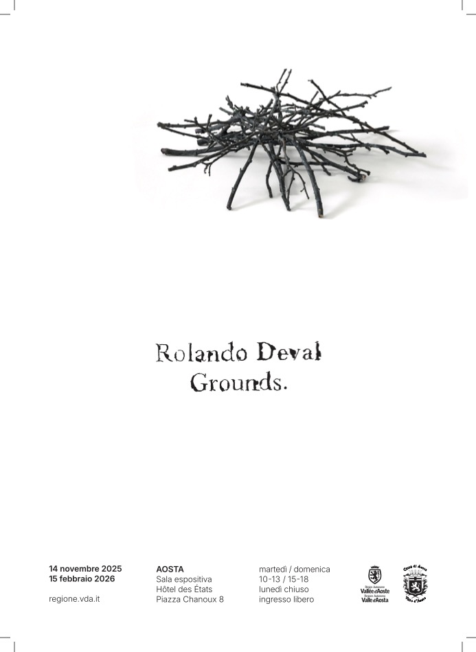 Rolando Deval la mostra Grounds apre all\'Hôtel des États di Aosta