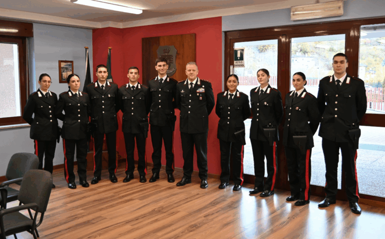 Nove giovani Carabinieri assegnati alle stazioni del Gruppo di Aosta