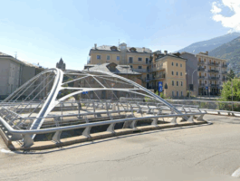 Aosta: chiusura del ponte sul Buthier dal 18 novembre 2025
