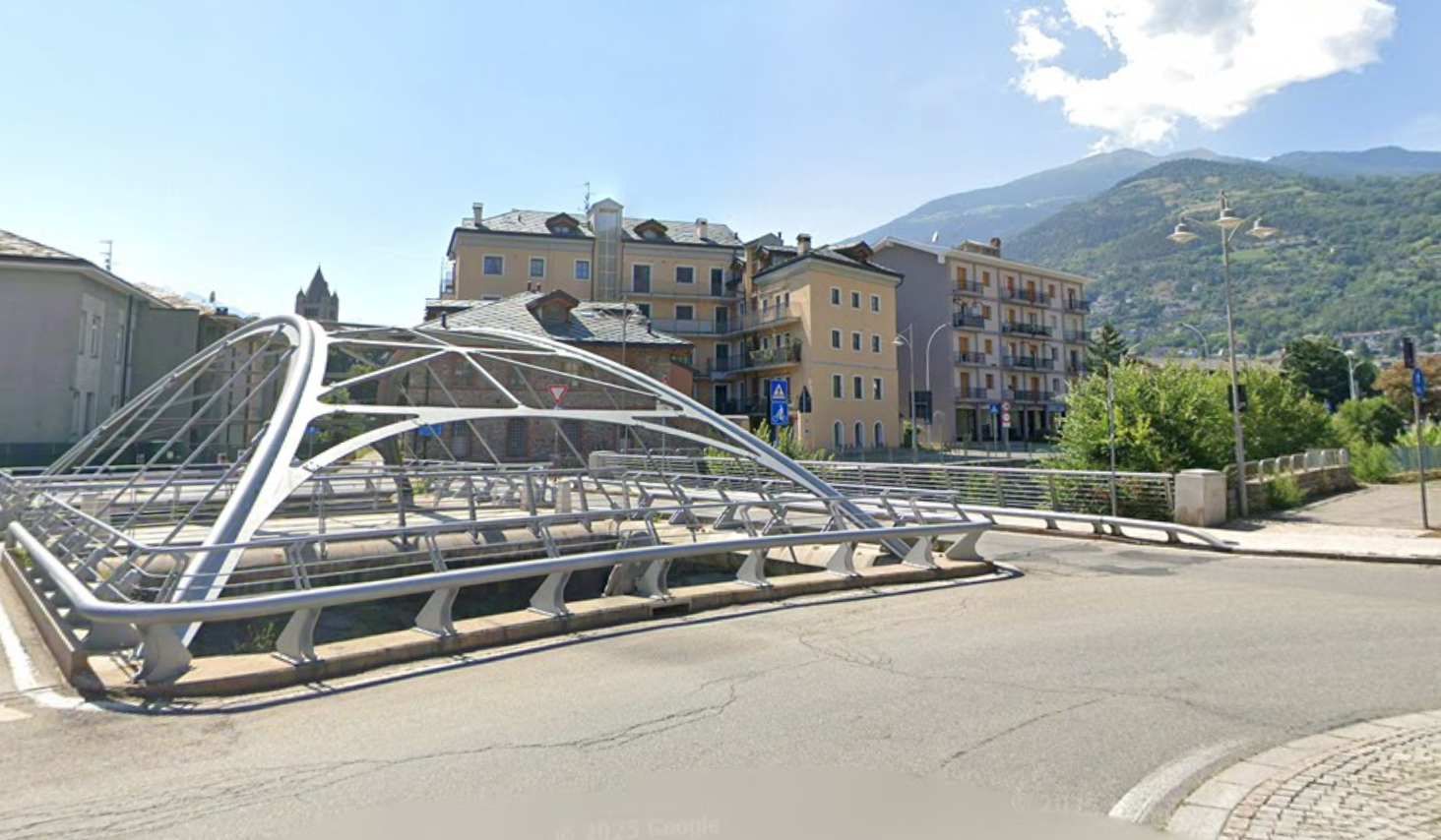 Aosta: chiusura del ponte sul Buthier dal 18 novembre 2025