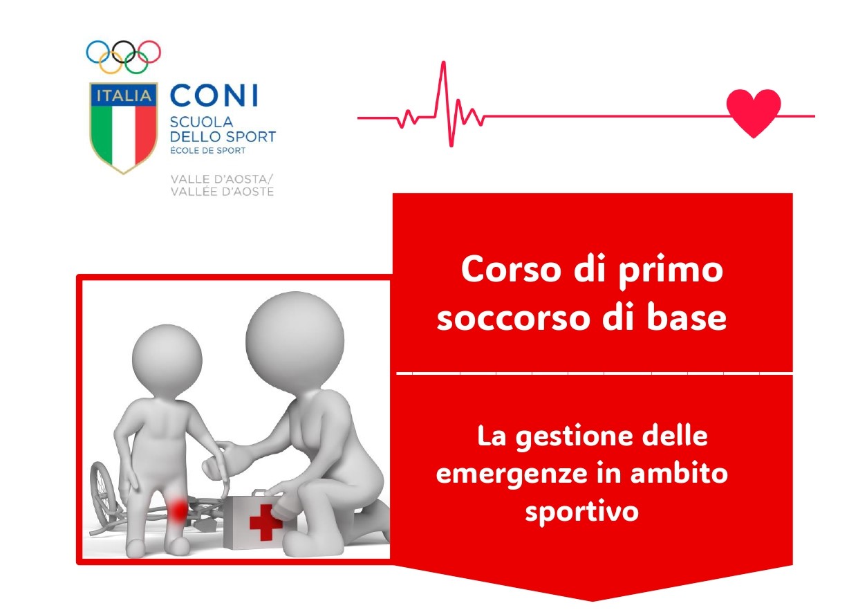 Locandina del corso di primo soccorso