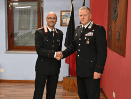 Davide Chessa comandante della stazione Carabinieri di Courmayeur