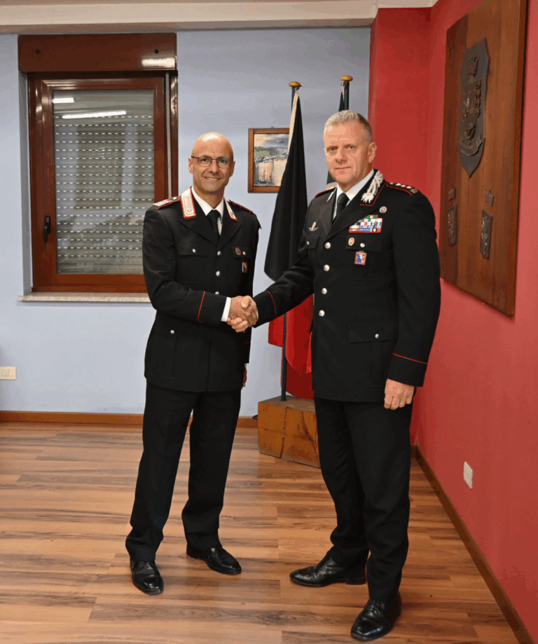 Davide Chessa comandante della stazione Carabinieri di Courmayeur