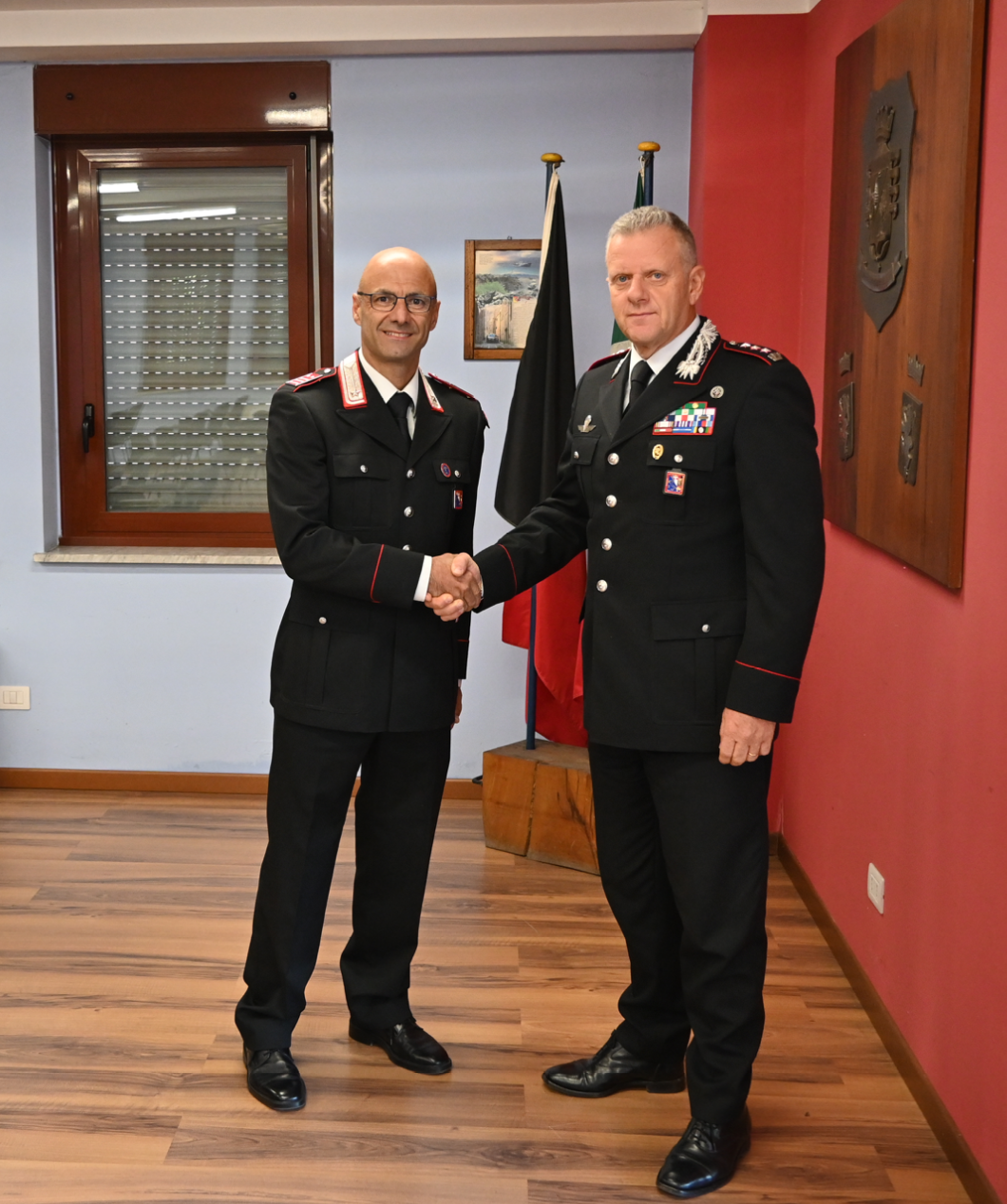 Davide Chessa comandante della stazione Carabinieri di Courmayeur