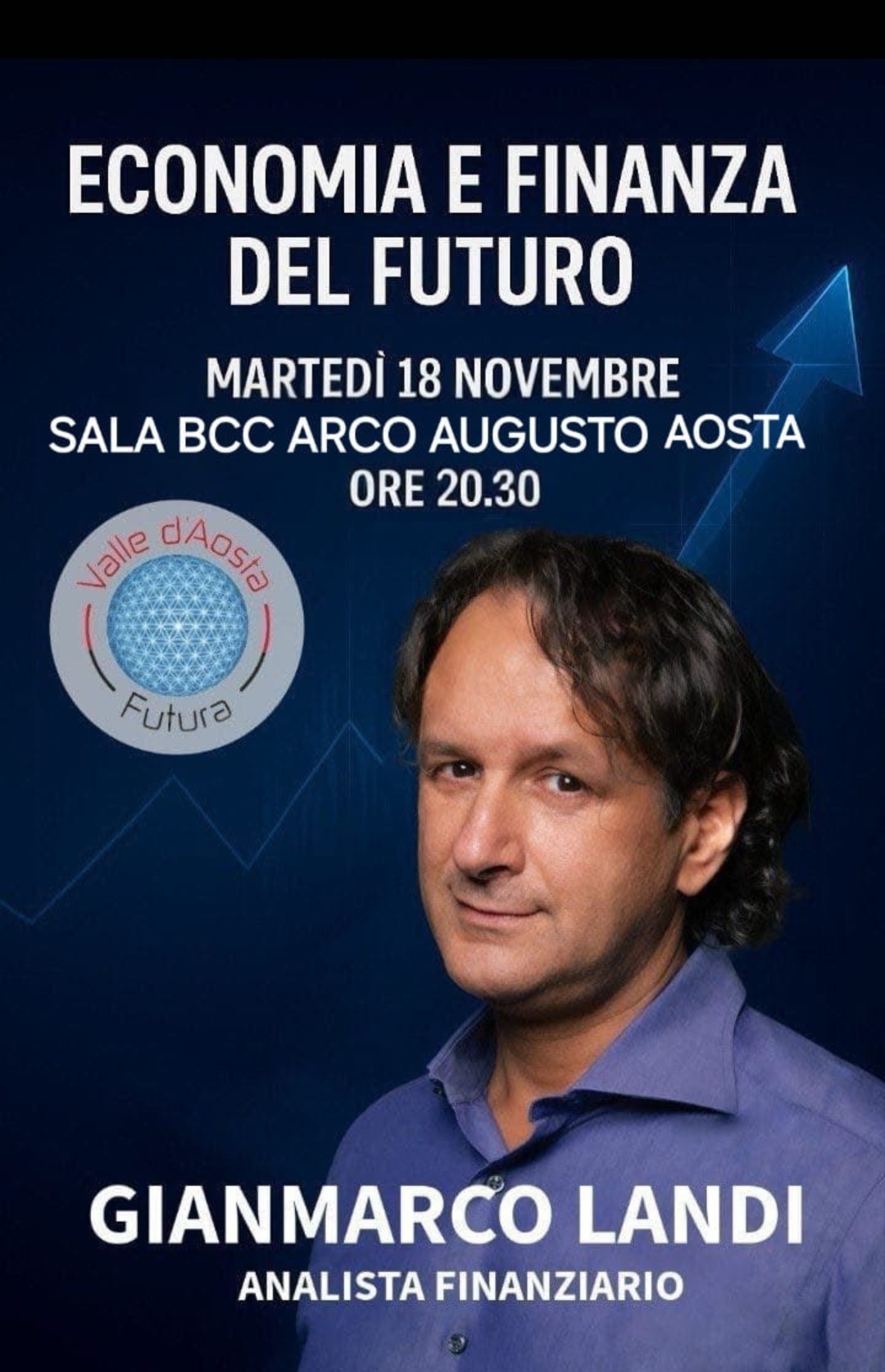 Valle d\'Aosta Futura: un incontro con Gianmarco Landi