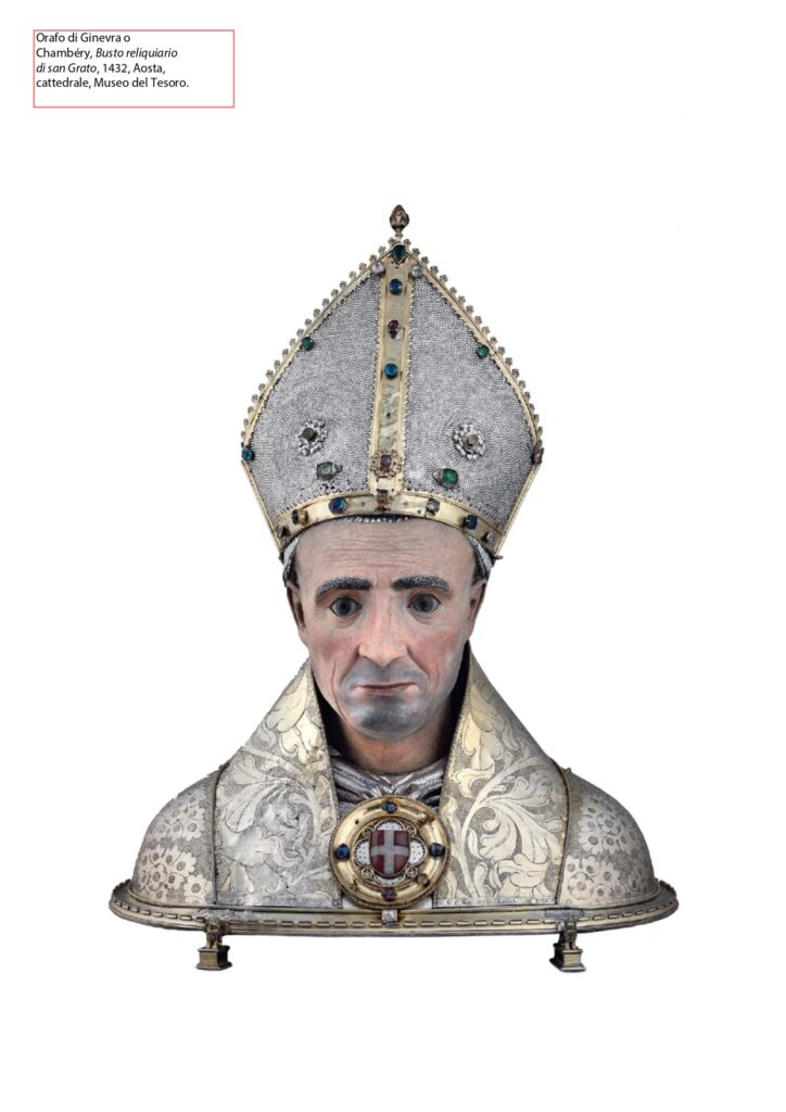 Busto reliquiario di San Grato