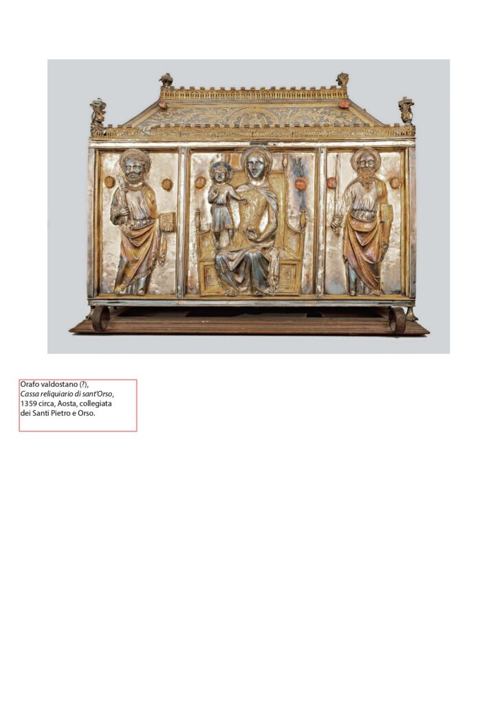 La cassa reliquiario del corpo di Sant’Orso