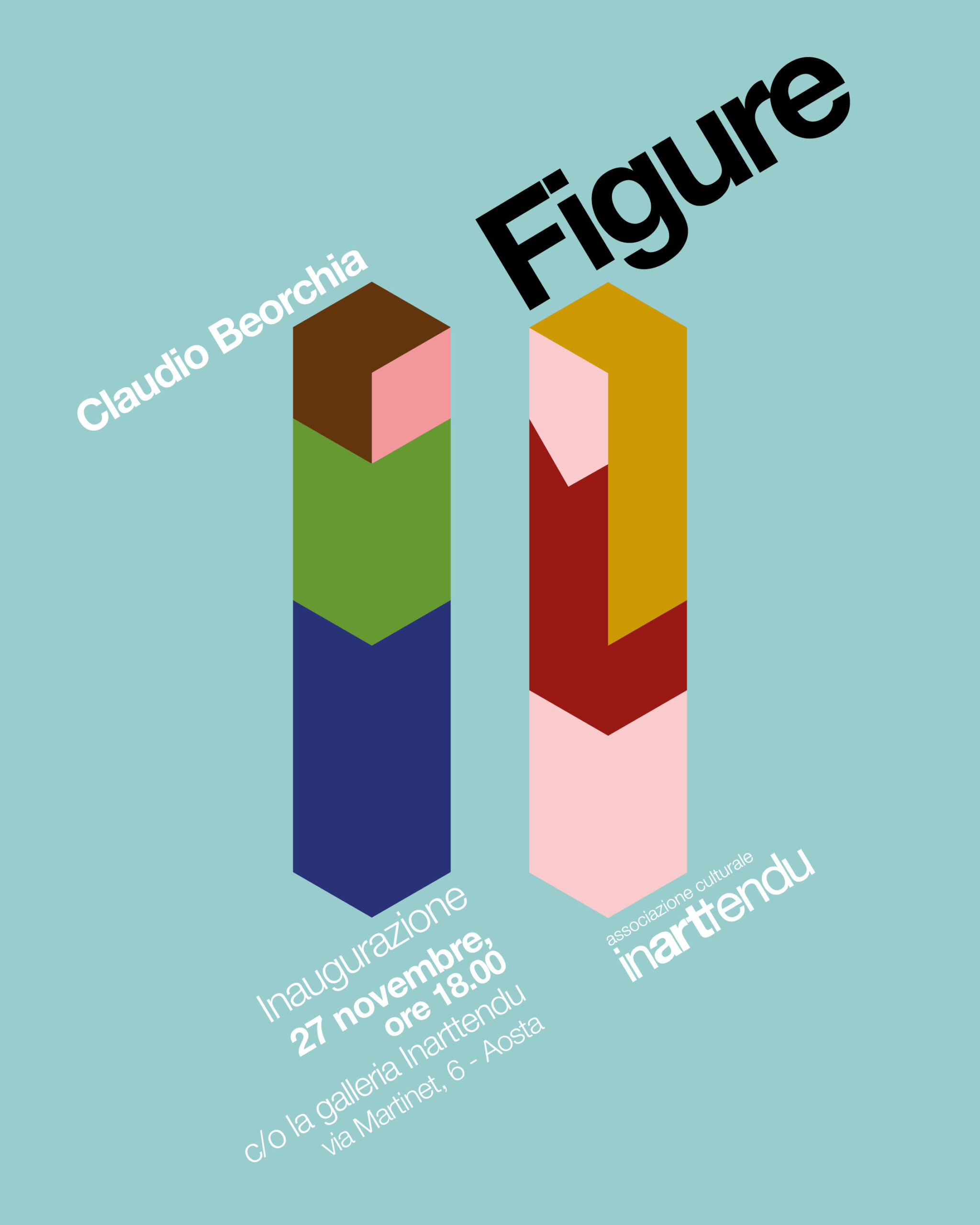 Claudio Beorchia porta l\'infografica critica alla galleria Inarttendu di Aosta