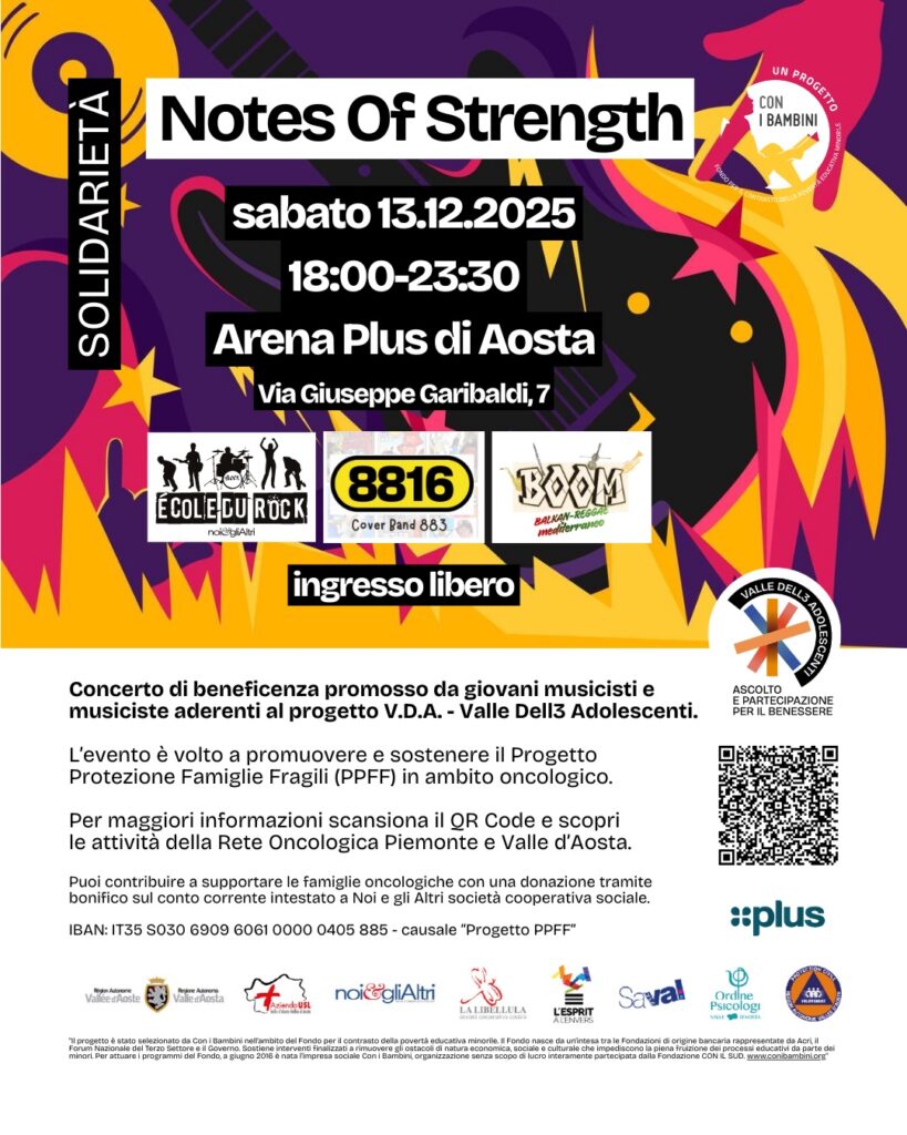 Locandina del concerto Notes of Strength