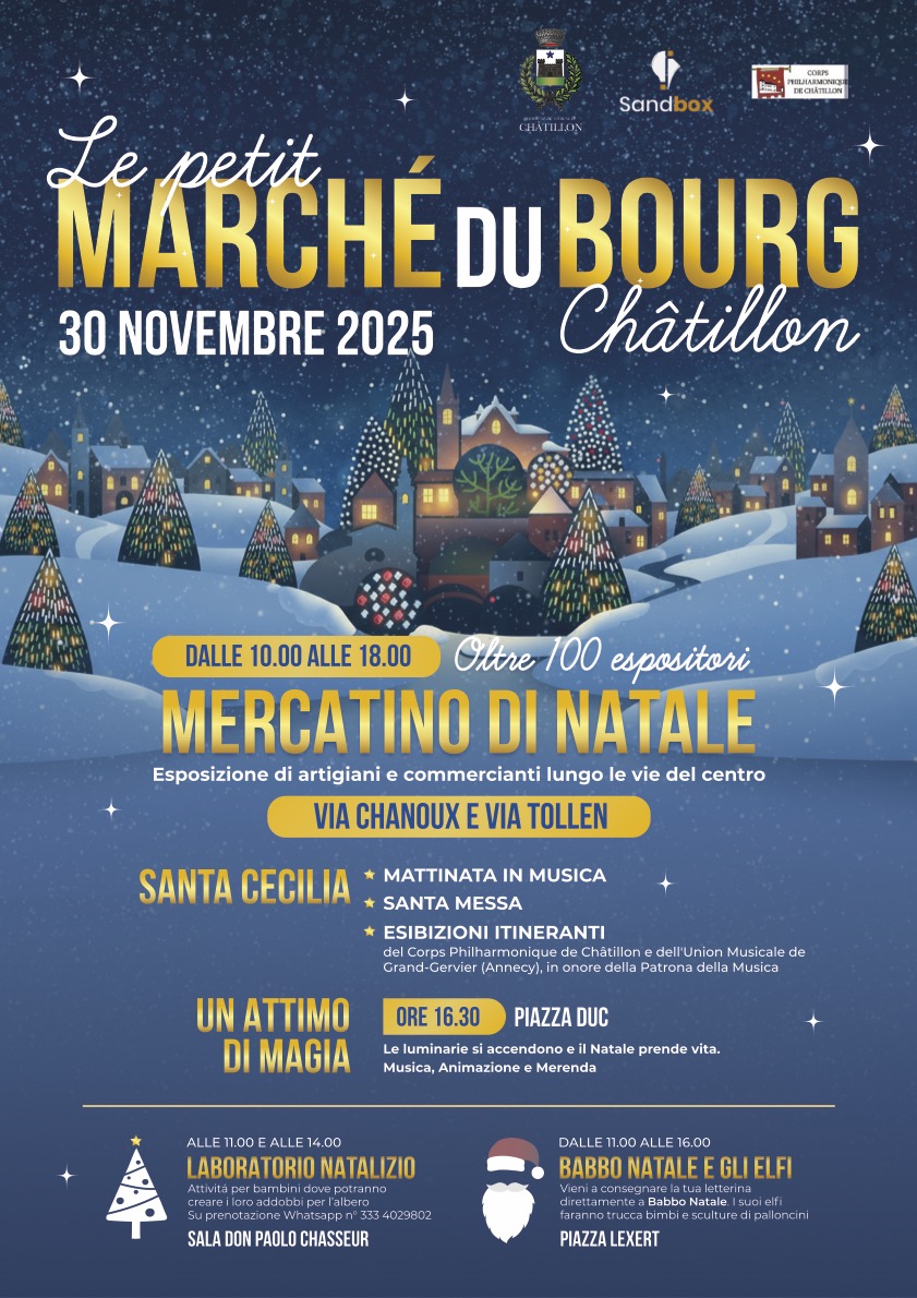 Le petit Marché du Bourg 2025 a Châtillon