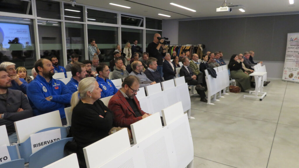 Il pubblico alla presentazione della stagione 2025/26 del Comitato Asiva