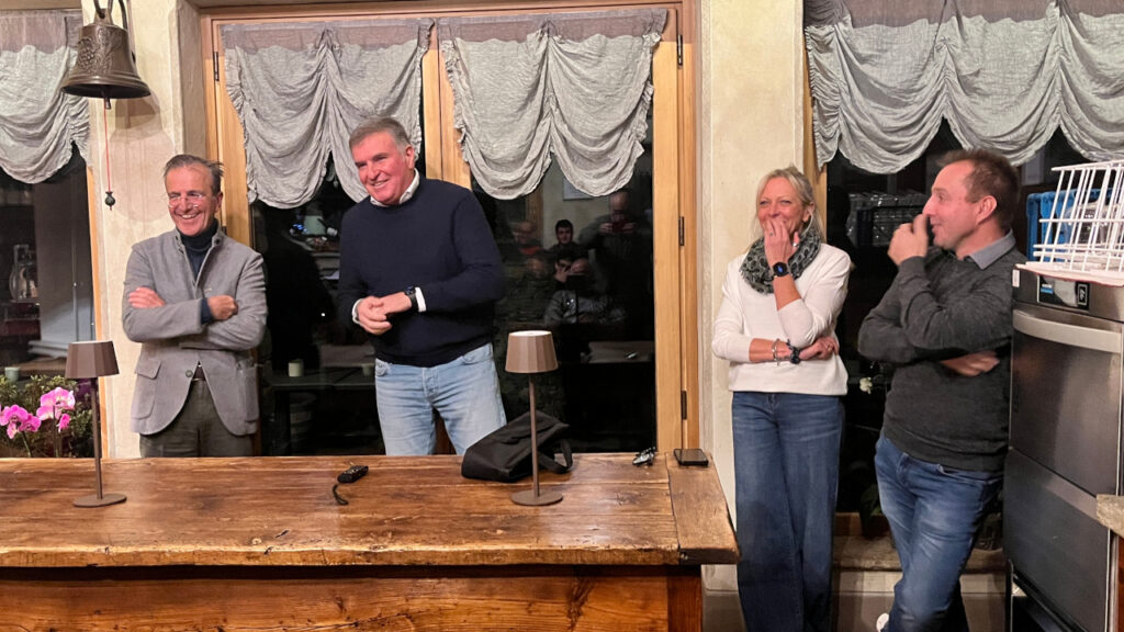 Emanuele Panza, Marco Albarello, Claudia Abram ed André Fragno