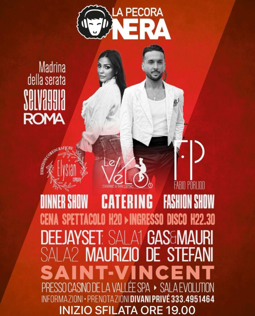 Locandina Casino red carpet - Fabio Porliod