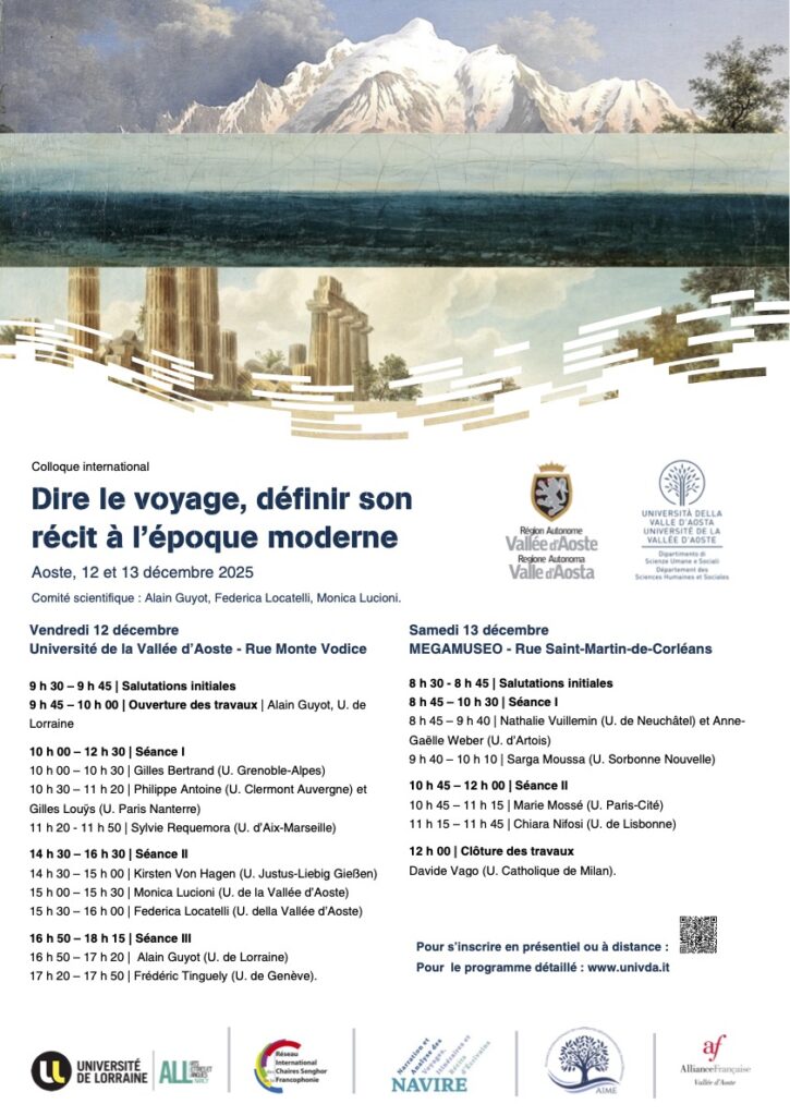 Affiche Dire le voyage