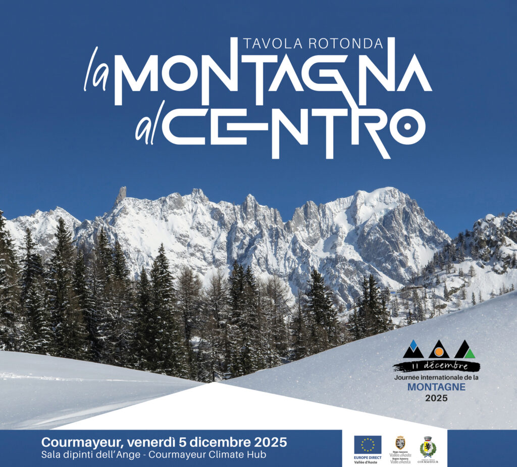 Locandina La montagna al centro