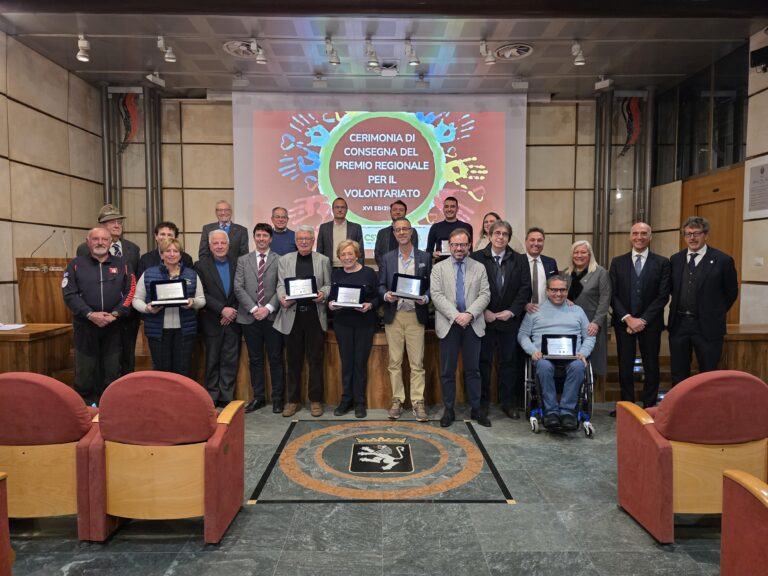 Premio regionale per il volontariato 2025