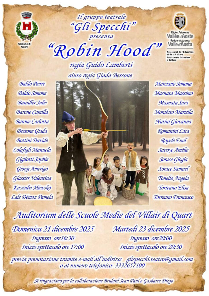 Locandina La Storia Di Robin Hood A Quart