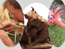 Le sculture di Siro Viérin in mostra a Saint-Oyen