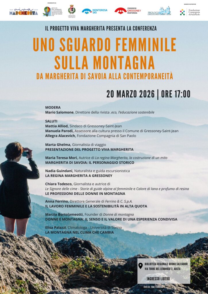 Locandina Margherita di Savoia. Uno sguardo femminile sulla montagna