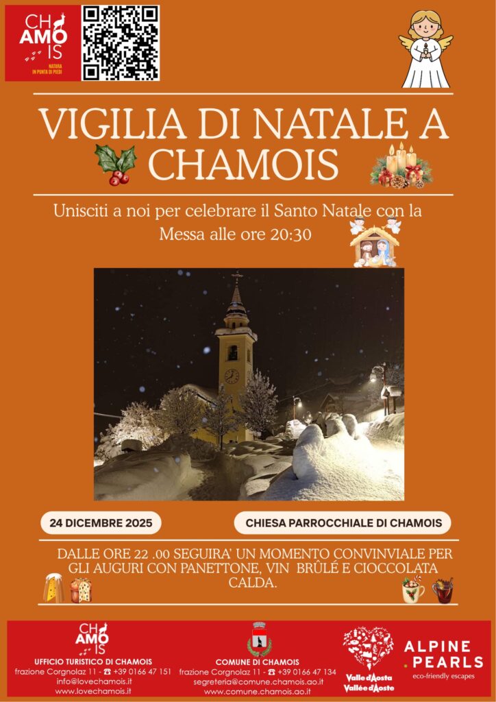 Locandina Natale Chamois
