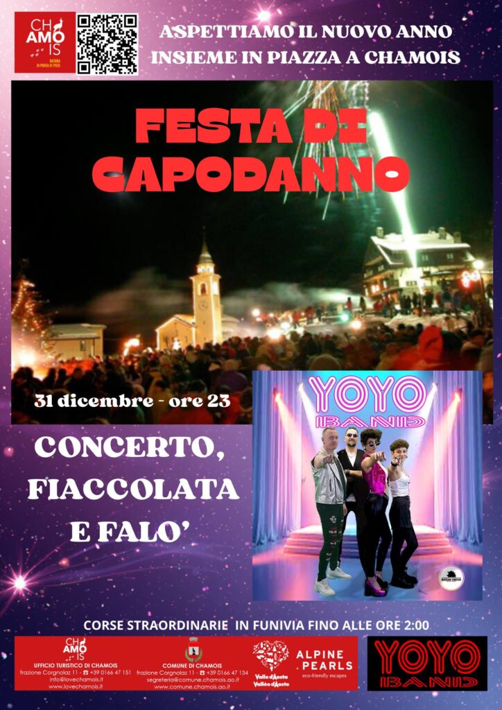 Locandina Capodanno a Chamois