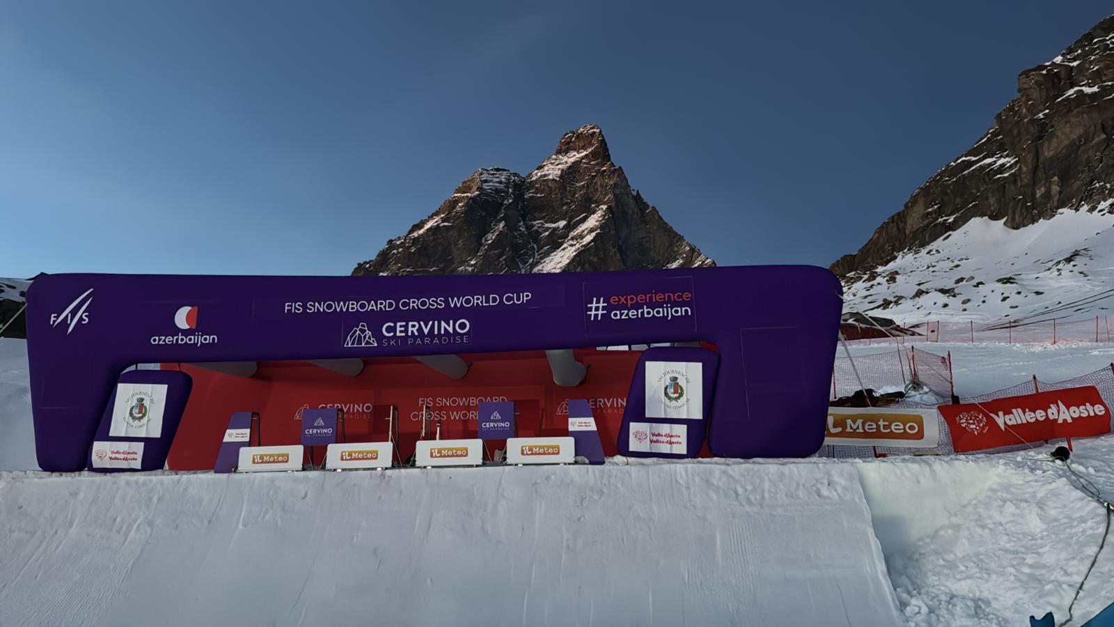 Due gare di Coppa del Mondo di snowboard cross 2025/26 a Breuil-Cervinia